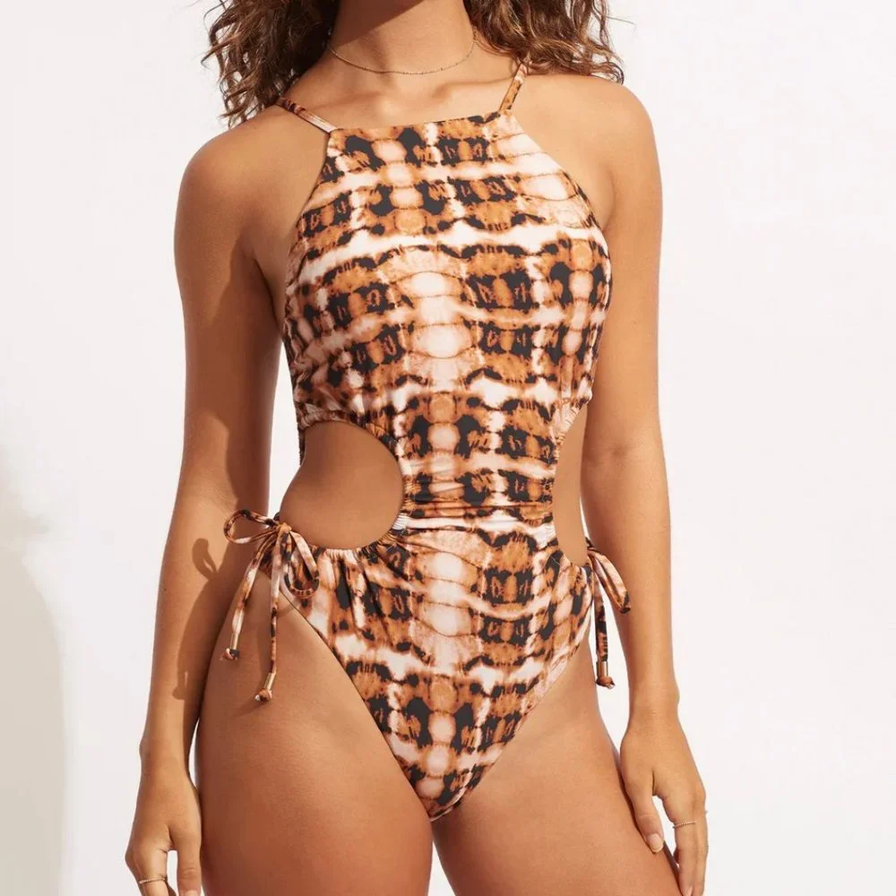 Seafolly High Tide High Neck One Piece